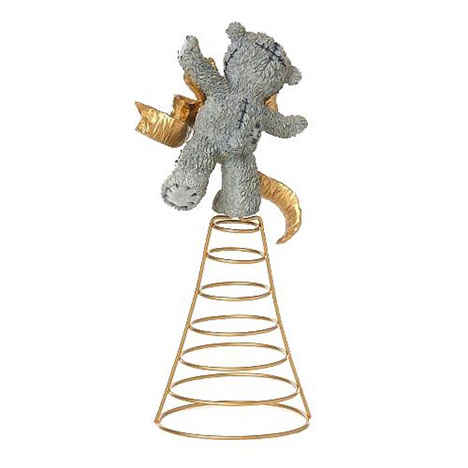 Christmas Wrapped In A Bow Me to You Bear Tree Topper Extra Image 1